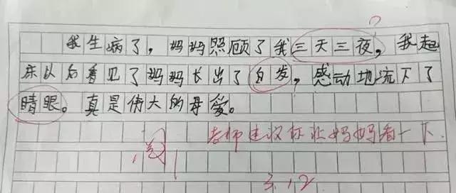 小学生满分作文，14个成语一气呵成，老师都说好，爸爸却追着打