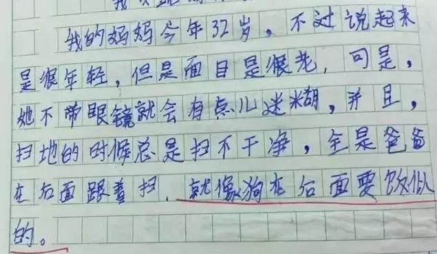 耿直小学生爆笑作文合集，妈妈看了哭泣，爸爸看了沉默...