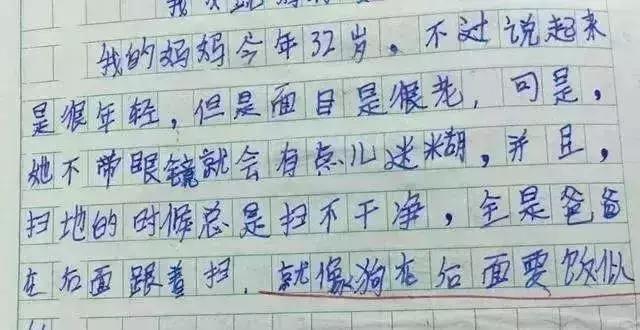 小学生作文《我的偶像》孩子脑洞有多大？你可以嫁给我吗？