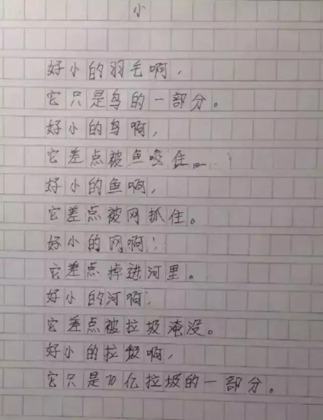 小学生作文《我的偶像》孩子脑洞有多大？你可以嫁给我吗？