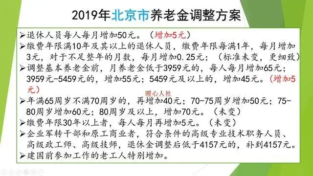 退休工资今年再涨5%，70岁的老人3000元养老金，能涨多少？