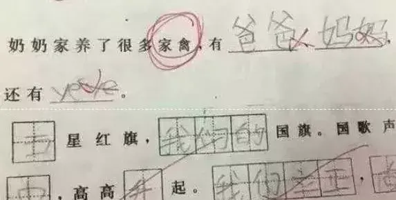 哈哈哈哈！小学生神作业，家长看了沉默，老师看了流泪