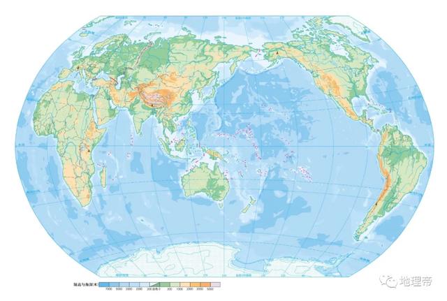 世界基础地理高清地图（收藏一份）