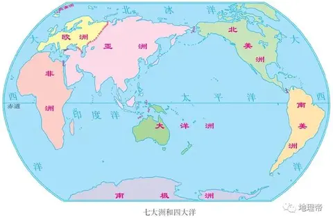 世界基础地理高清地图（收藏一份）