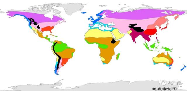 世界基础地理高清地图（收藏一份）