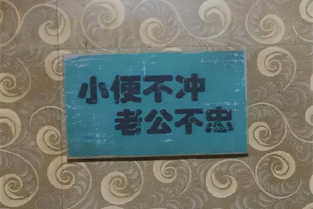 厕所也有标语？我已经笑得直不起腰了